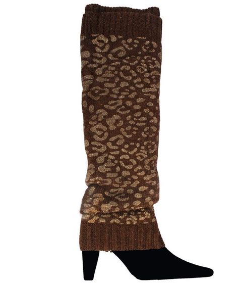 animal print leg warmers|animal knit leg warmers.